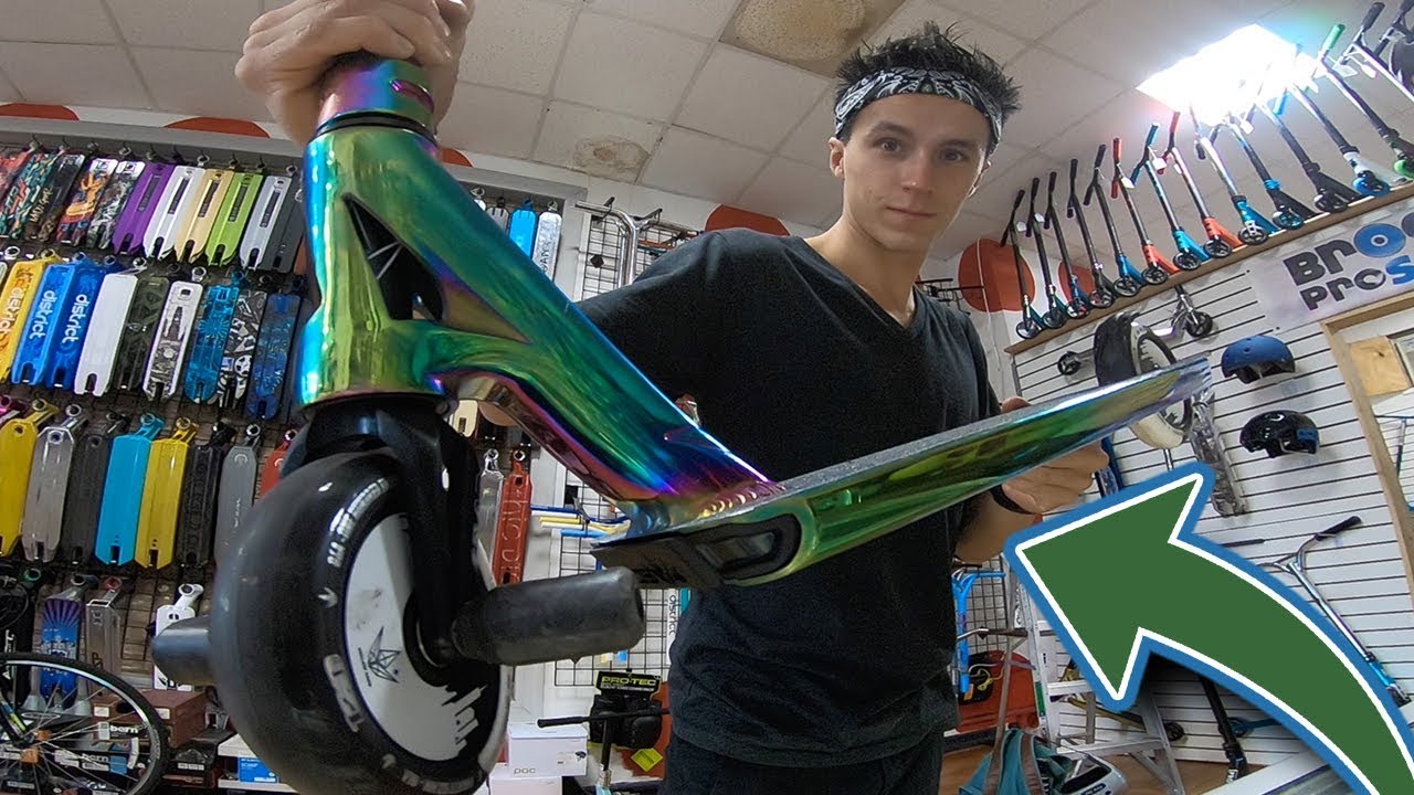 RIDING MY BRAND NEW AOS V4 LTD DECK!