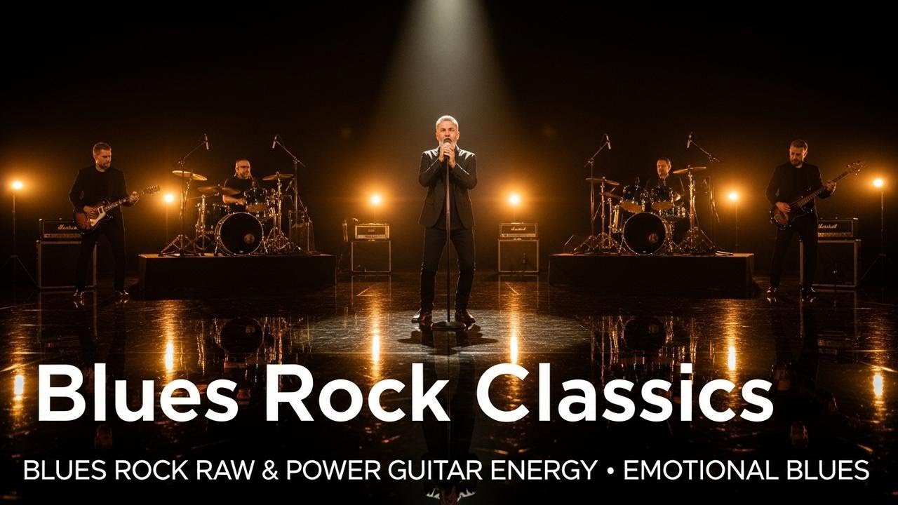 Jimi Hendrix, Deep Purple, AC DC, Led Zeppelin – Blues Rock Revolution Inspired