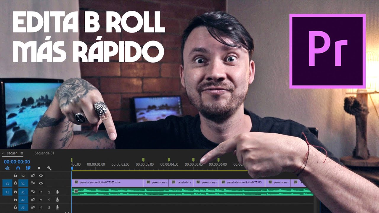 Edita tu B-Roll M&aacute;s R&aacute;pido en Premiere Pro: Trucos y Atajos que Funciona