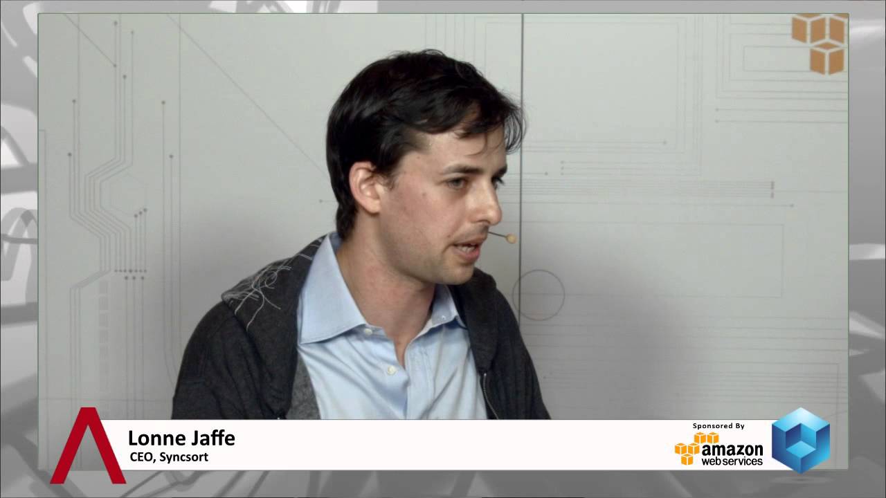 Lonne Jaffe, Syncsort | AWS Re:Invent 2013