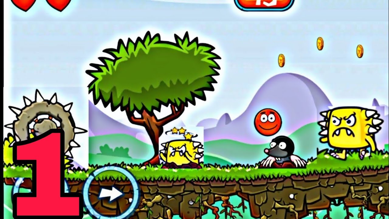 Red Ball The Holy Treasure + ISLAND + All Levels 1-15 ( Android,IOS)