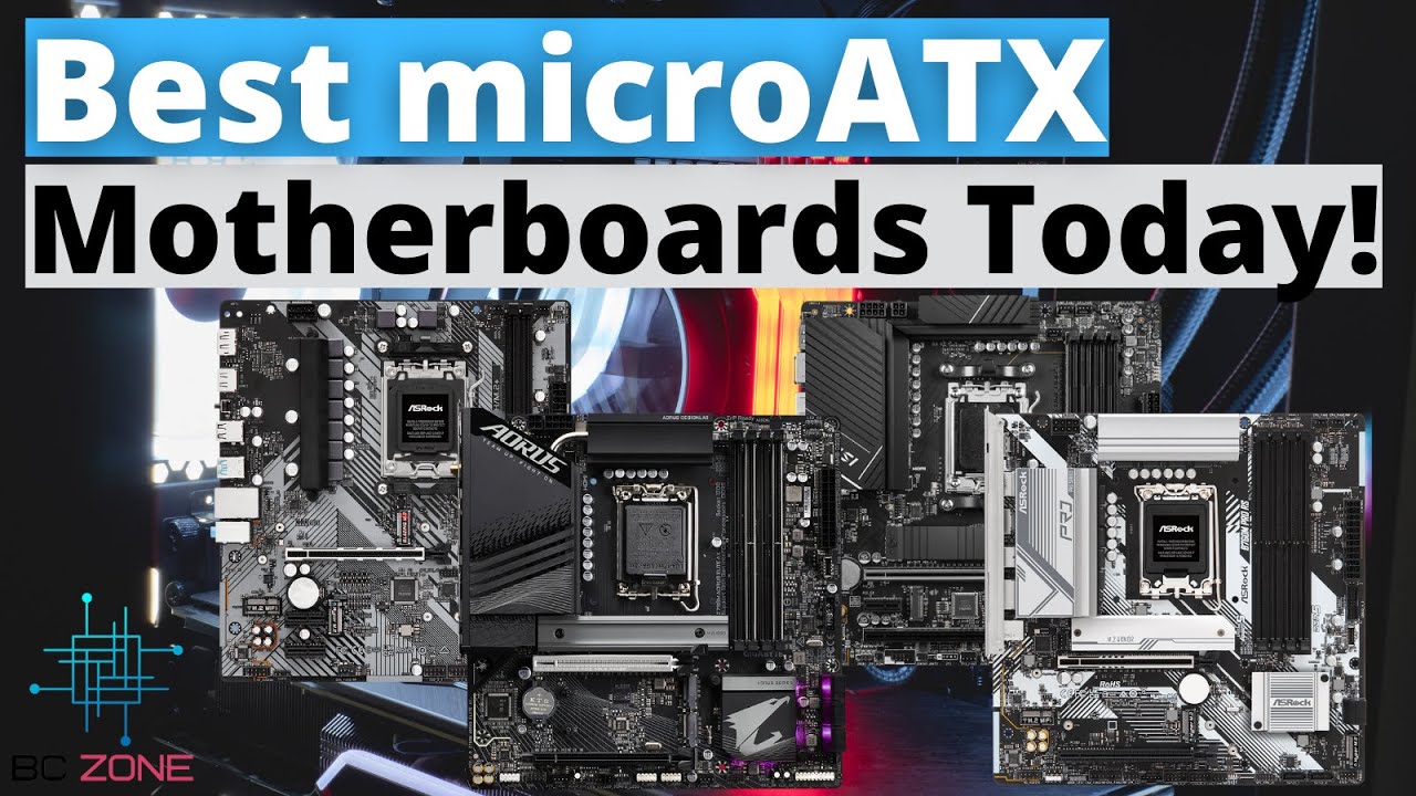 Лучшие материнские платы Micro ATX 2025 года!