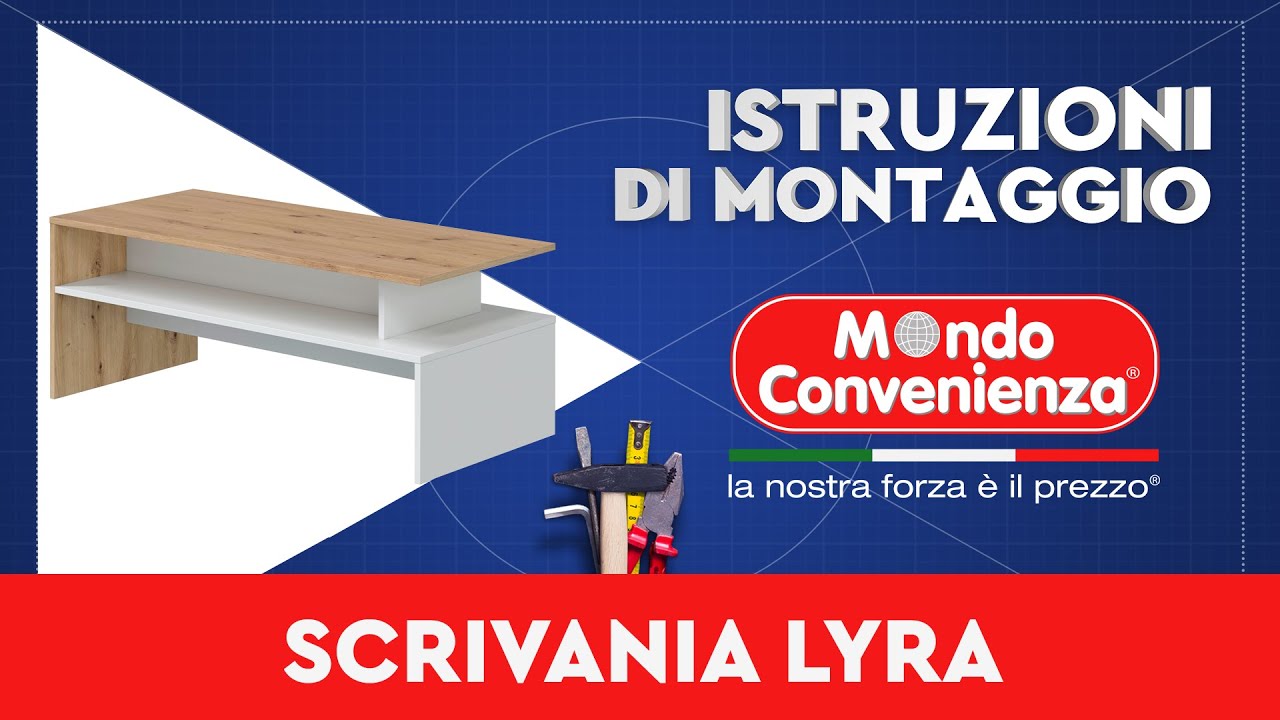 Istruzioni di montaggio: Tavolino Lyra | MONDO CONVENIENZA