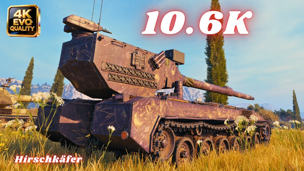 Hirschkäfer 10.6K Damage  World of Tanks