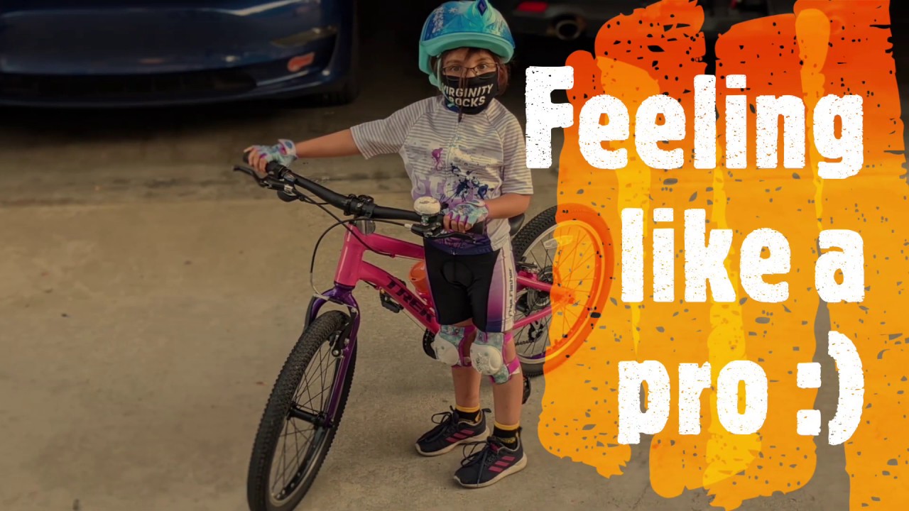 Learning to Ride a TREK Wahoo Mountain Bike!