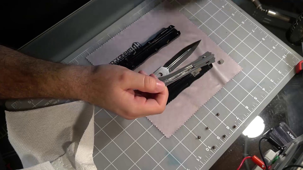 Microtech Knives Dirac Delta Disassembly