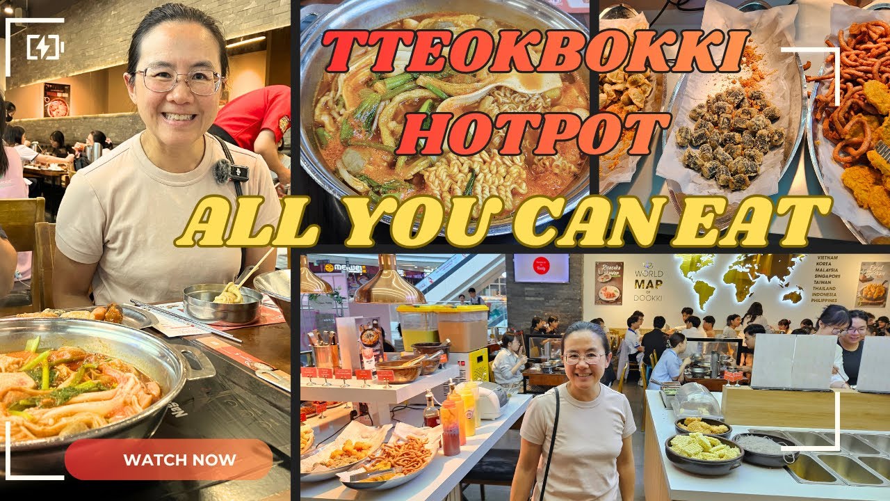 Dookki - Шведский стол с корейским жаркое из тушеного мяса, неограниченное количество порций