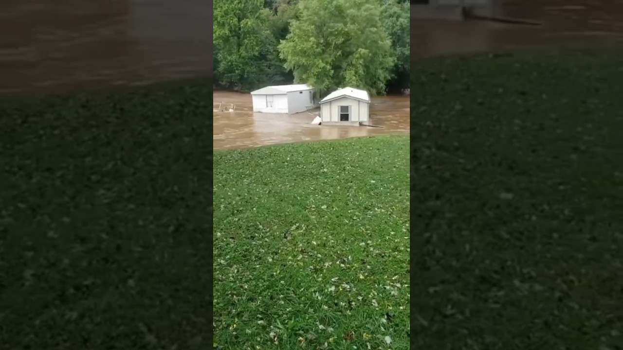 🌊 Deadly Flash Flood Leaves a Trail of Destruction!#flood#heavyflood#shorts
