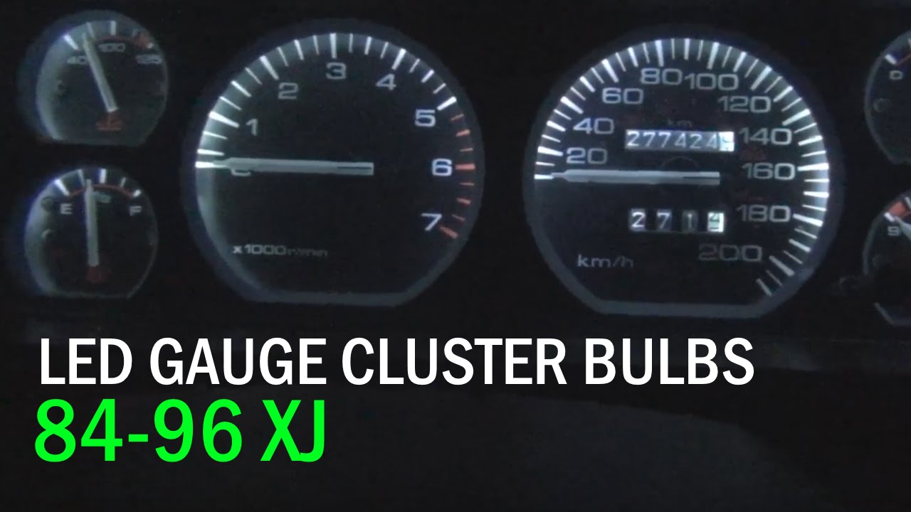 Jeep XJ LED Cluster Bulbs