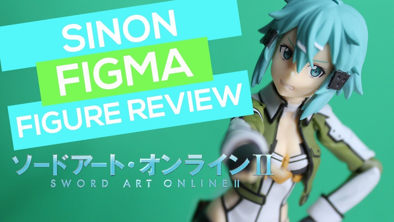GGO Sinon Sword Art Online II Figma Figure Review