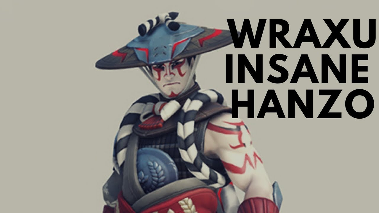 Overwatch Hanzo God Wraxu Showing His Skills With Kabuki Skin