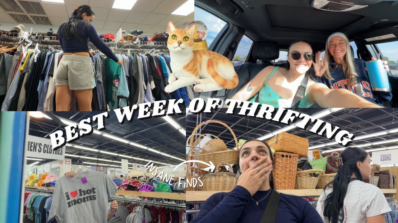 ЛУЧШАЯ НЕДЕЛЯ ПОКУПОК В СЕКОНД-ХЕНДЕ В ЭТОМ ГОДУ! ⭐️🛍️