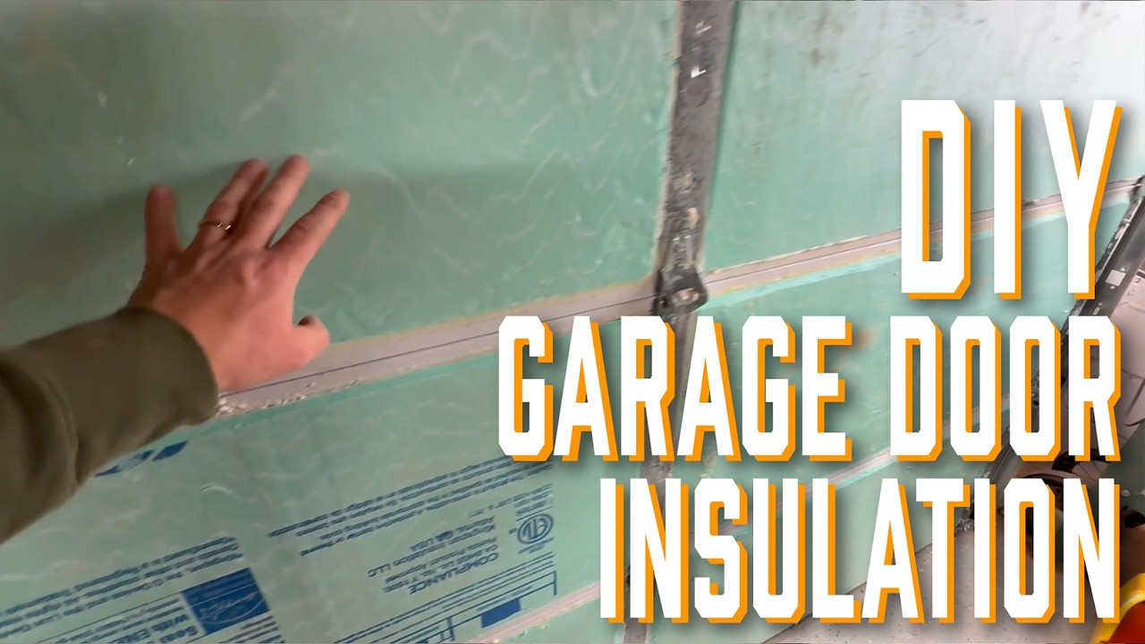 DIY Garage Door Insulation