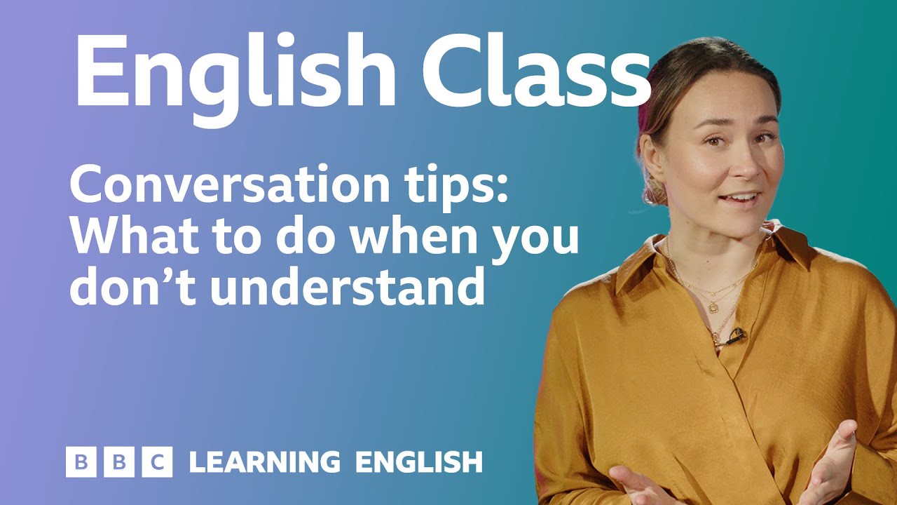 What to do when you don't understand: Live English class