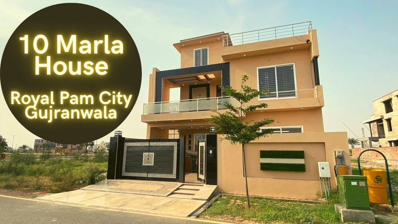 10 Marla Modern House for Sale in Royal Palm City Gujranwala