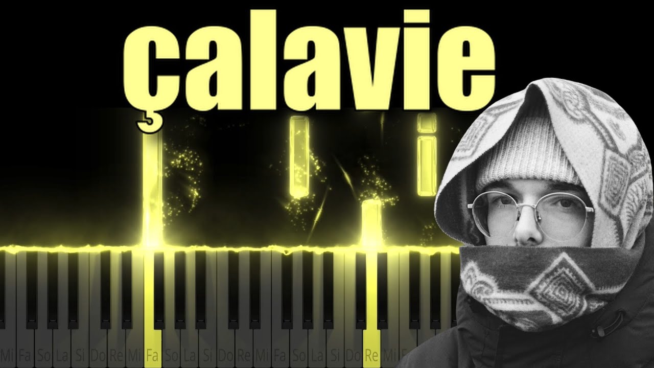 Wallace Cleaver - çalavie (Piano Tutorial & Cover) - Niveau Moyen