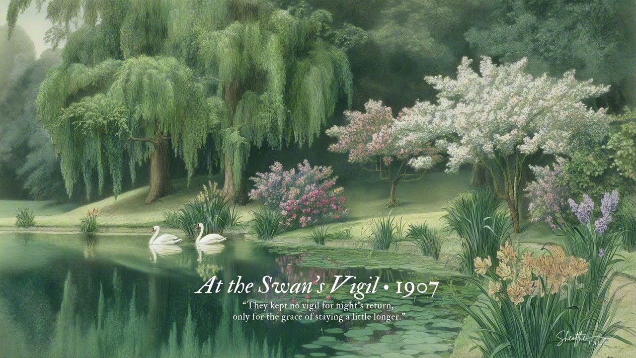A Piano Playlist to Romanticize the Everyday | 🌸 Serene Lakeside Garden | 4K