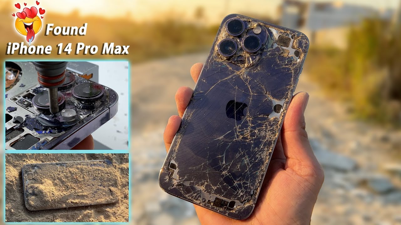 How i Restore Destroyed iPhone 14 Pro Max Found on The Road and Give Back To The Owner