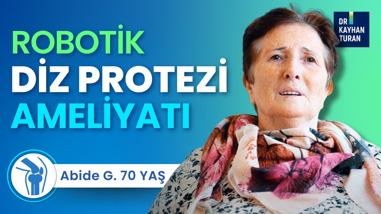 İki Diz Birden Robotik Protez Ameliyat Oldu, 1 Gün Sonra Yürüdü: 70 Yaşındaki Abide Hanım