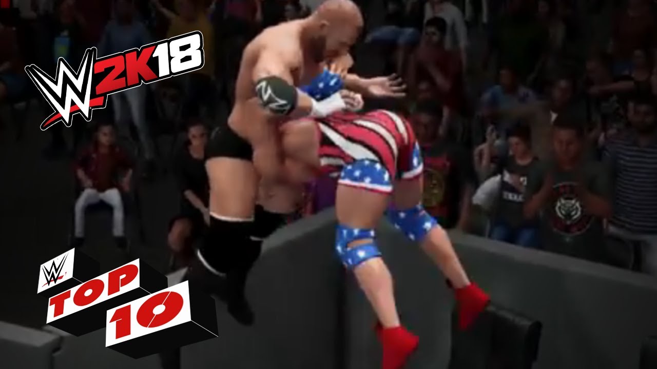 Announce Table OMG Moments!: WWE 2K18 Top 10