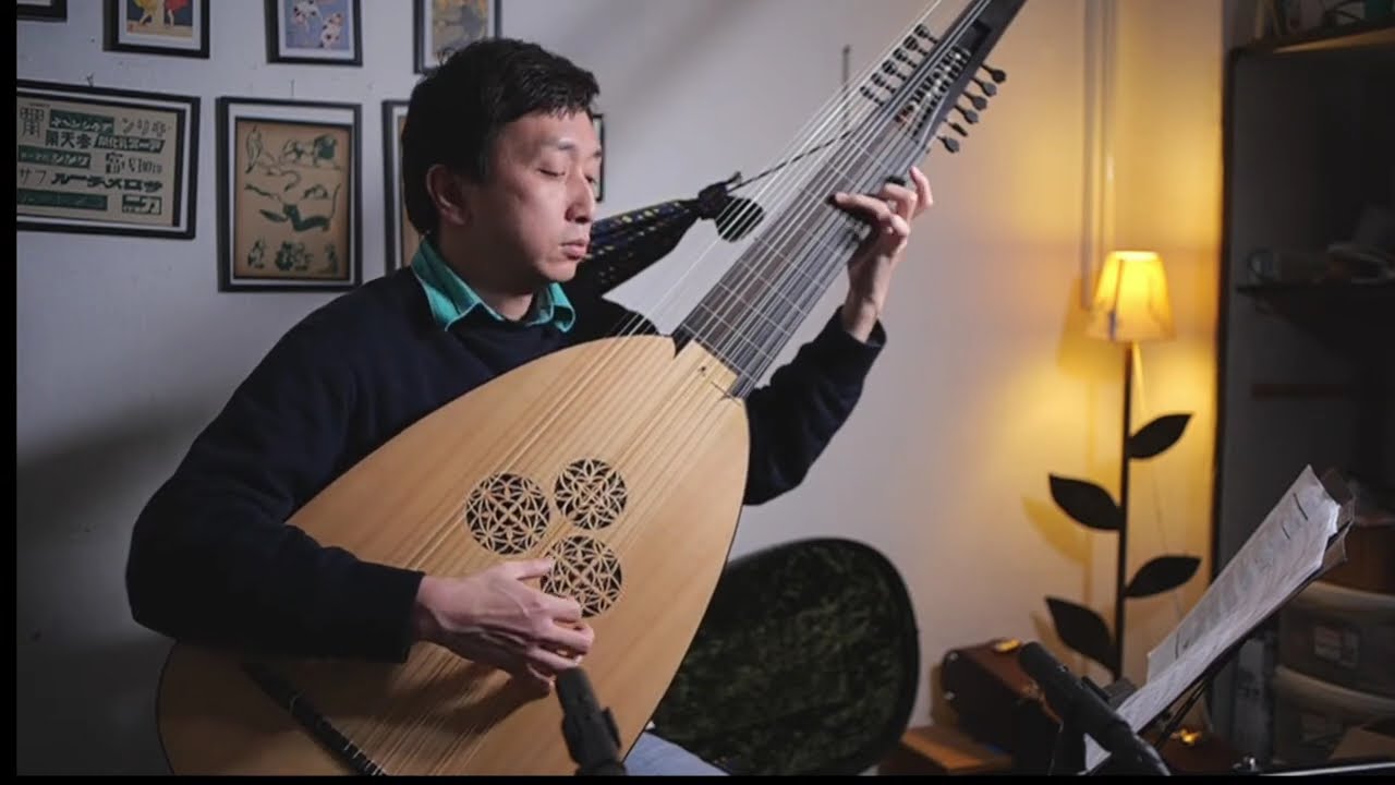 「Test-Livestream – Lute & Theorbo spielen /  テスト配信 ― リュート＆テオルボ演奏を弾きながら　/」