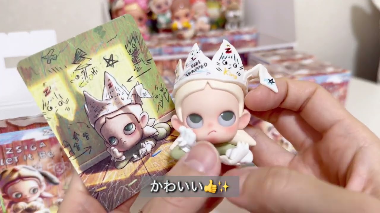 【#POPMART】新作ZSIGA Let It Be シリーズアソートボックスUnboxing 🩷