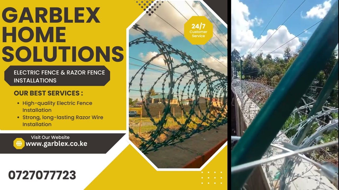 Electric Fence Installation in Kenya by Garblex Home Solutions