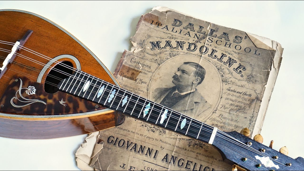 John E. Dallas Mandolin - Virtuoso Grande, London c.1898–1905