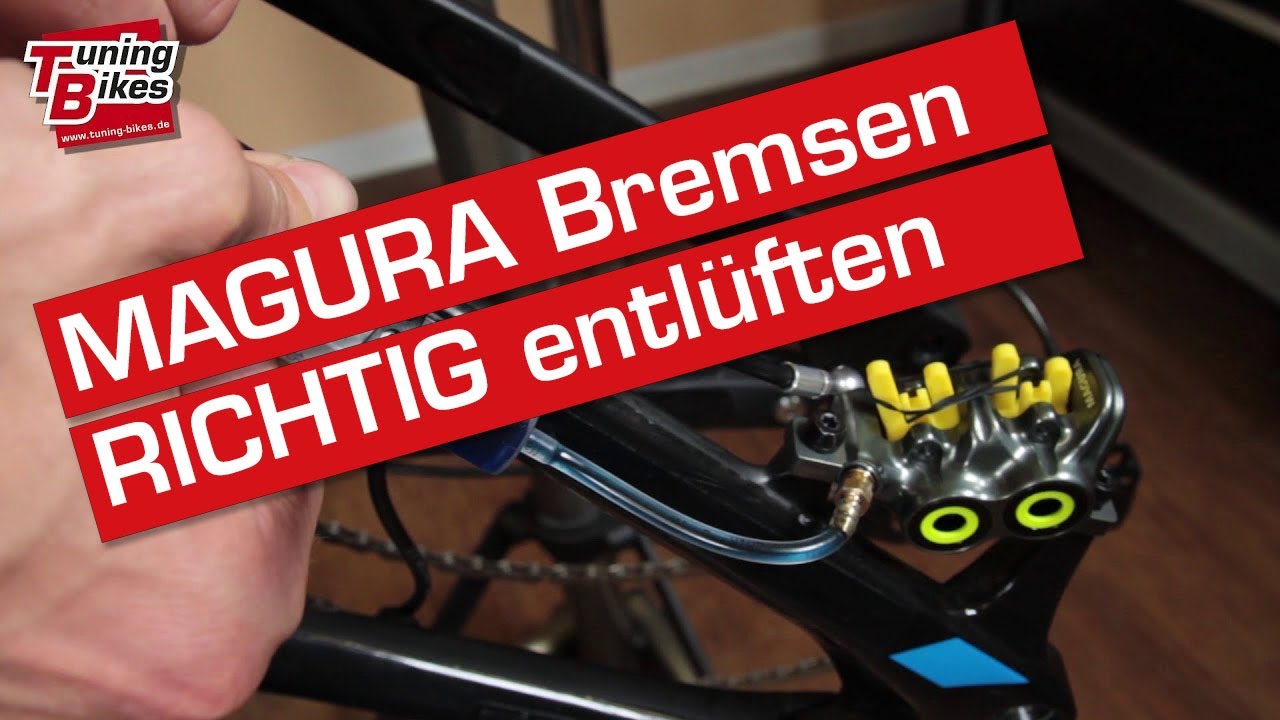 MAGURA Bremsen entlüften - schnell + einfach [Deutsch] - MT 7 / MT 5 Bremse