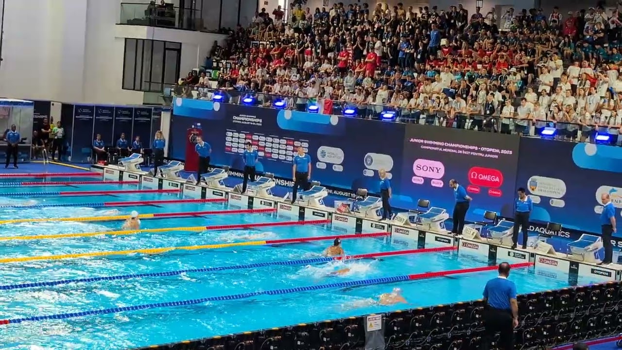 Junior World Swimming Championships 2025: 200m Breaststroke Final (Shin vs Nowacki) Full Race