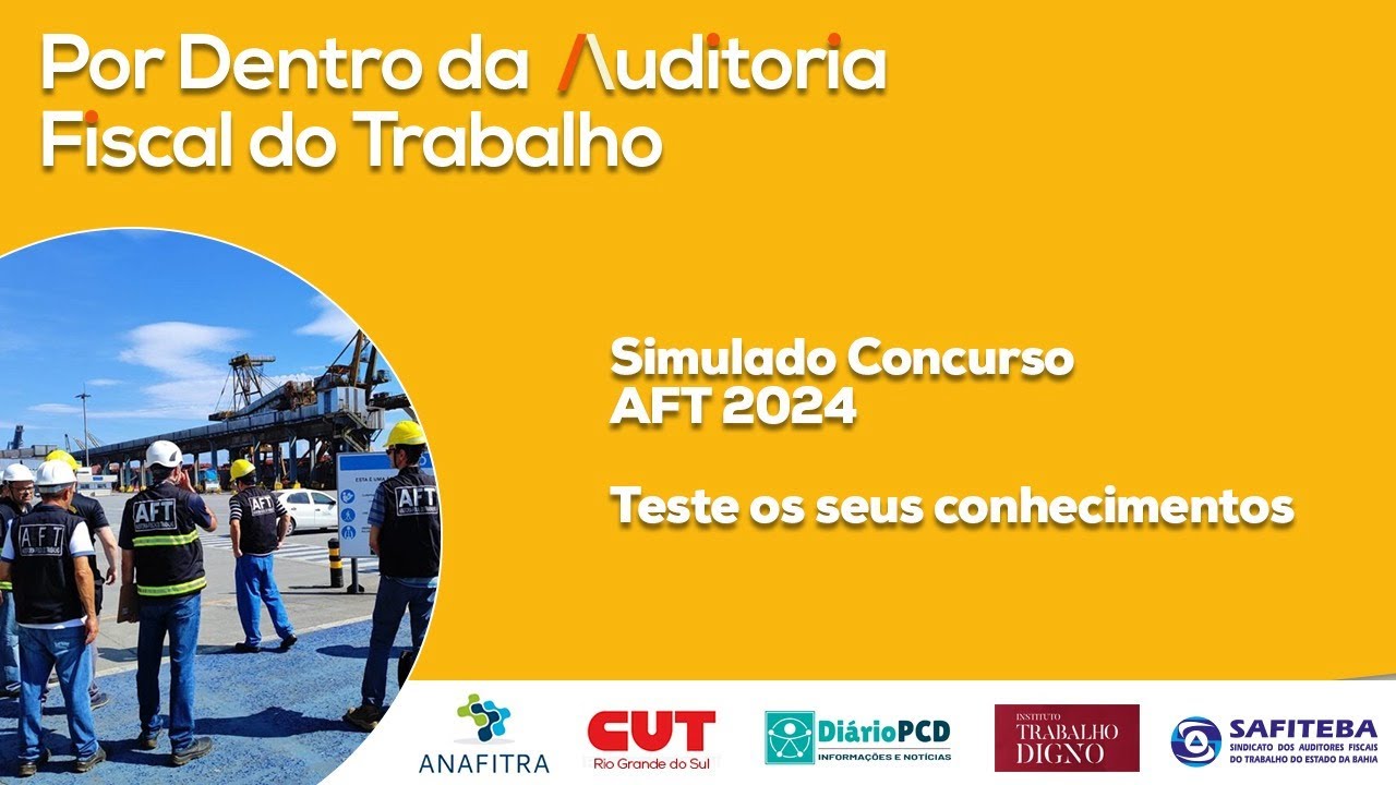SIMULADO II - TESTE SEUS CONHECIMENTOS - AFT 2024