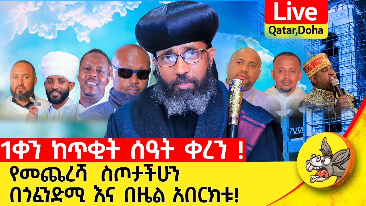 የመጨረሻ  ስጦታችሁን በጎፈንድሚ እና በዜል አበርክቱ !!! #live #donkeytube #youtube