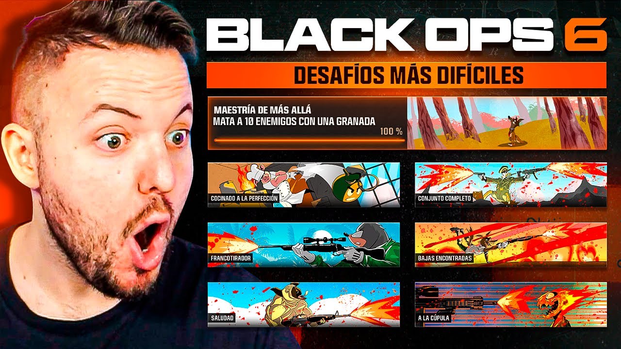 sigo perdiendo pelo SACANDO los desafíos MÁS DIFÍCILES de BLACK OPS 6