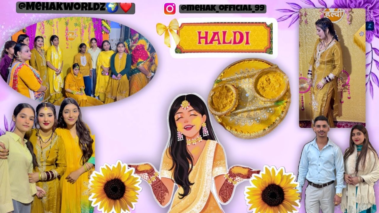 Hum chale ghumne | haldi function | #viral #youtubevlog #tranding #subscribe @Mehakworldz 