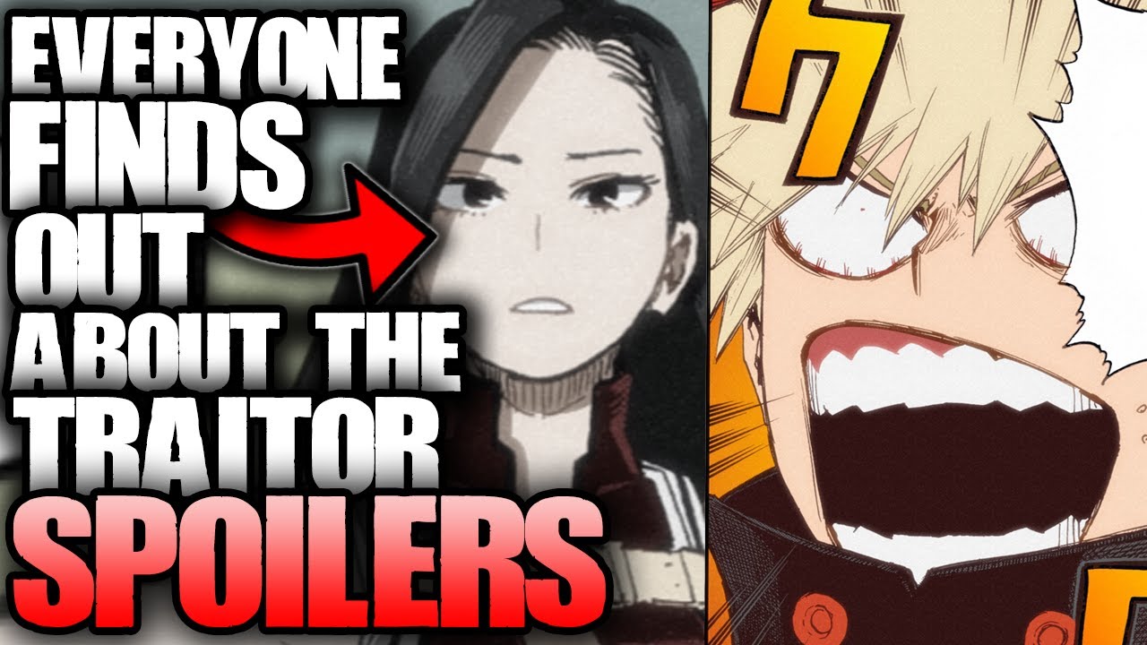 EVERYONE FINDS OUT ABOUT THE TRAITOR (emotional) / My Hero Academia Chapter 337 Spoilers