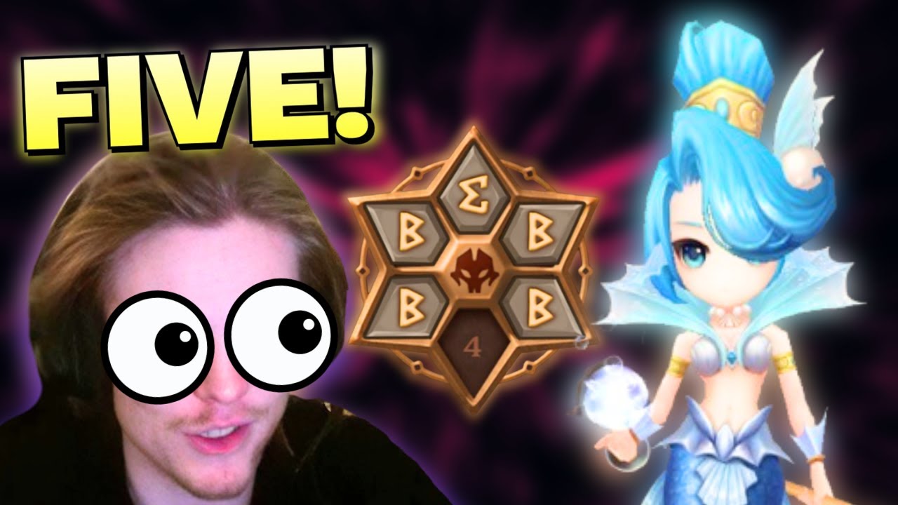 Can Tetra Win With ONLY 5 Runes?! (Summoners War)
