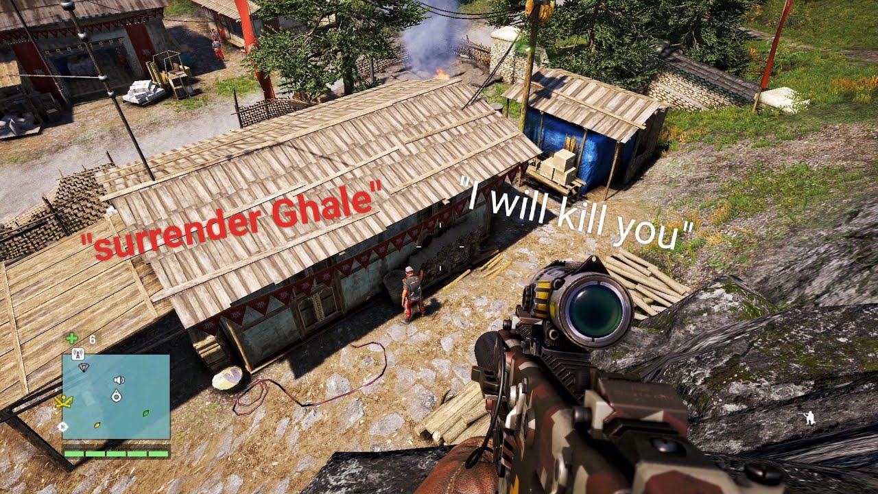 Far Cry 4 Insane Stealth Gameplay (Vector .45 And Knives Only) #farcry
