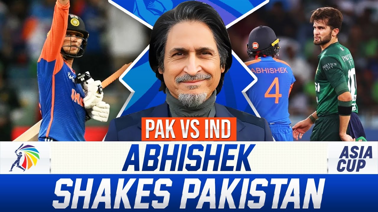 Abhishek Shakes Pakistan | PAK vs IND | Super 4 | DP World Asia Cup 2025 | Ramiz Speaks