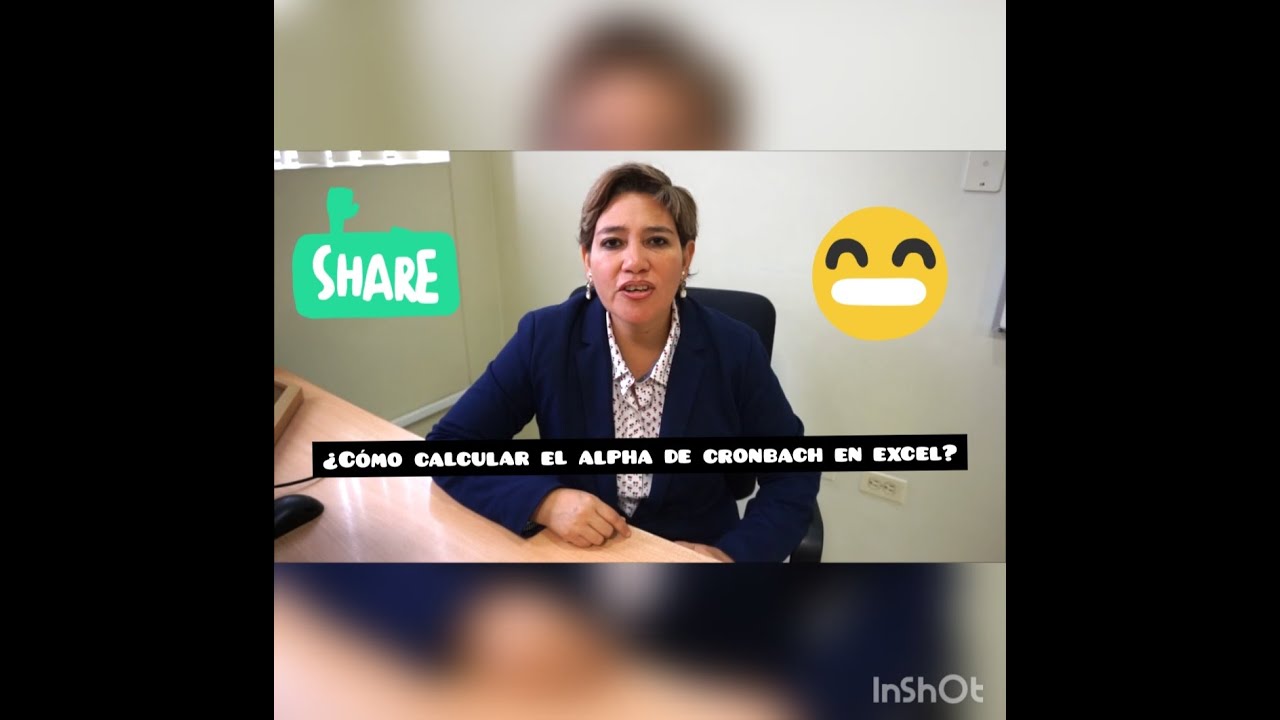 ¿Cómo calcular el Alfa de Cronbach solo con excel?