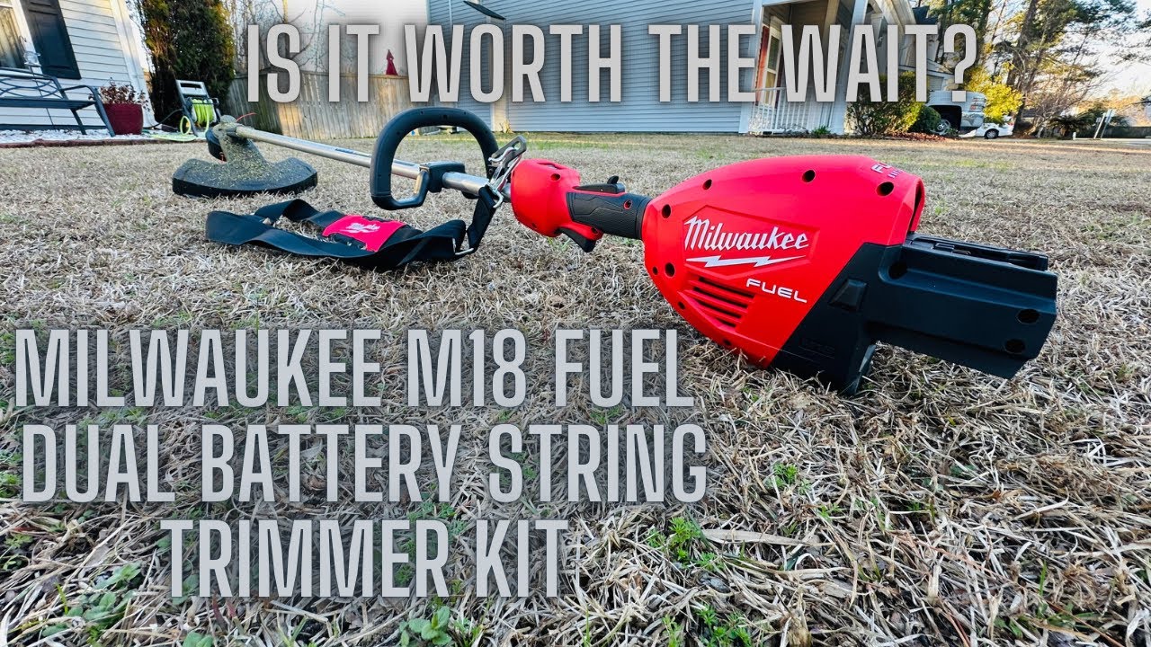 Milwaukee M18 Fuel 17” Dual Battery String Trimmer Unbox/Review