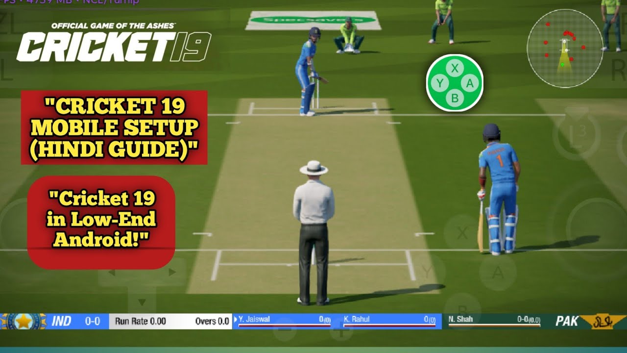Игра Cricket 19 на бюджетном мобильном телефоне | Полная установка эмулятора Sudachi | Пошаговая ...