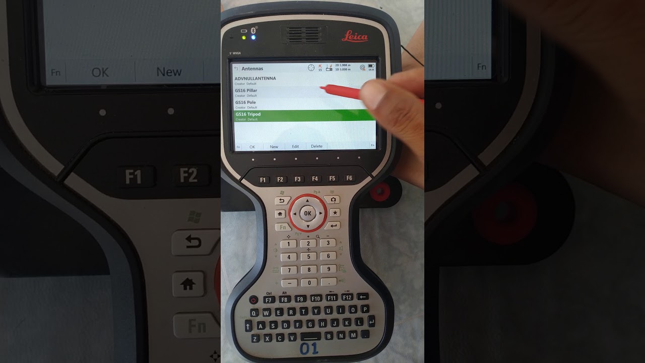 Tutorial Rifai Mengunakan Alat Leica GS16