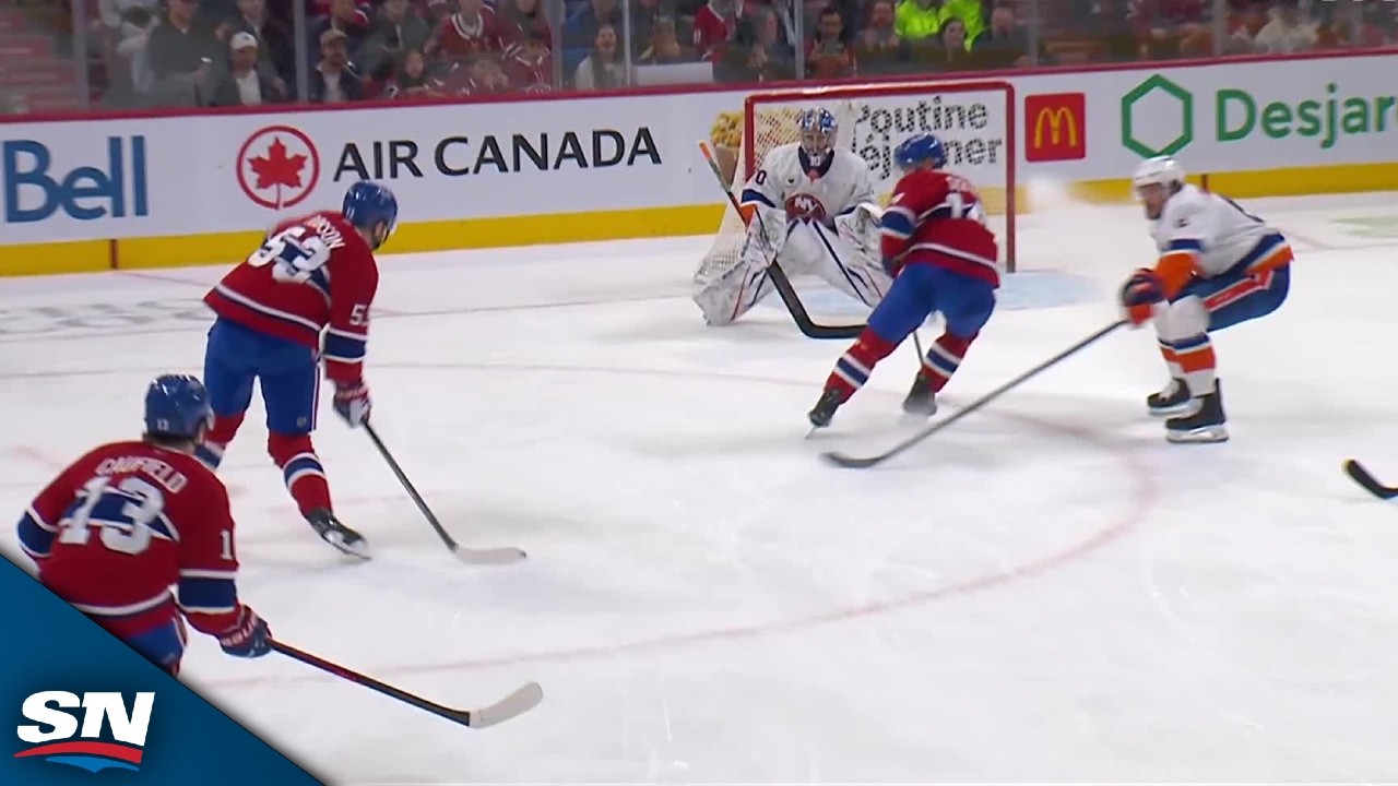 Canadiens' Dobson Buries One In First Game Against Former Team