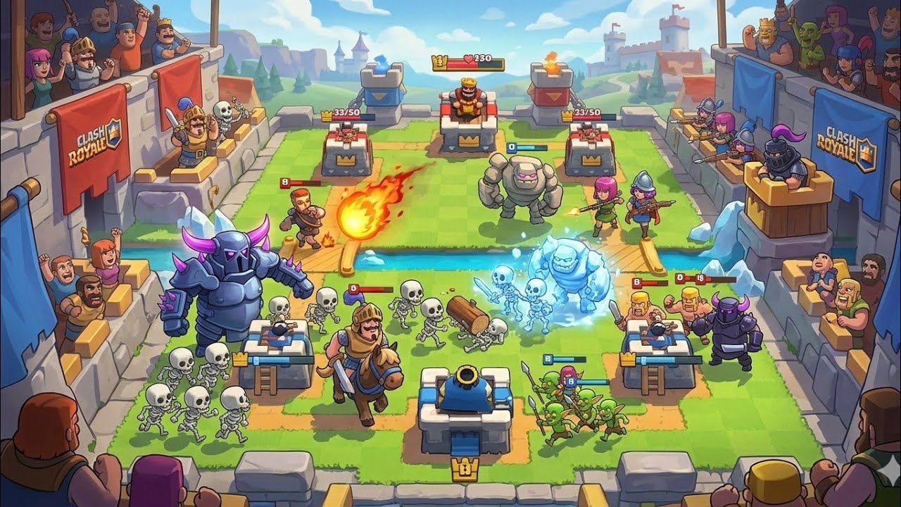 HOW TO USE A DECK IN CLASH ROYALE