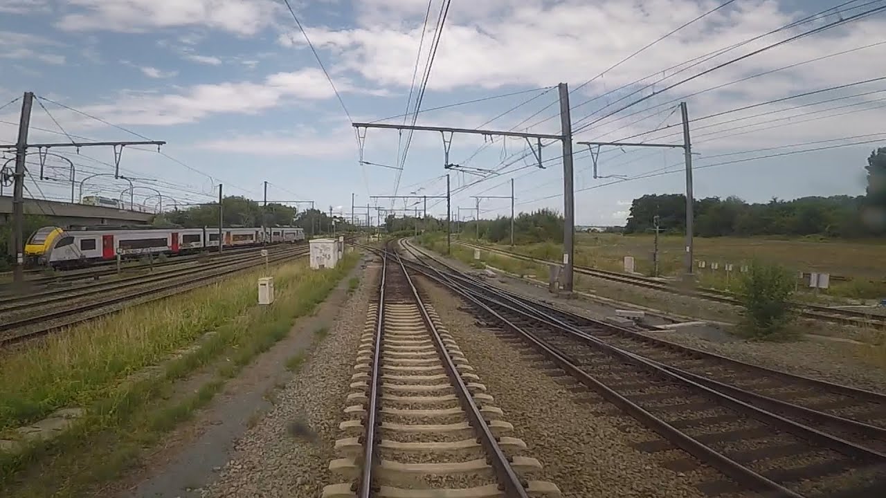 CAB RIDE Belgium Leuven - Aarschot MS80 BREAK  NMBS/SNCB