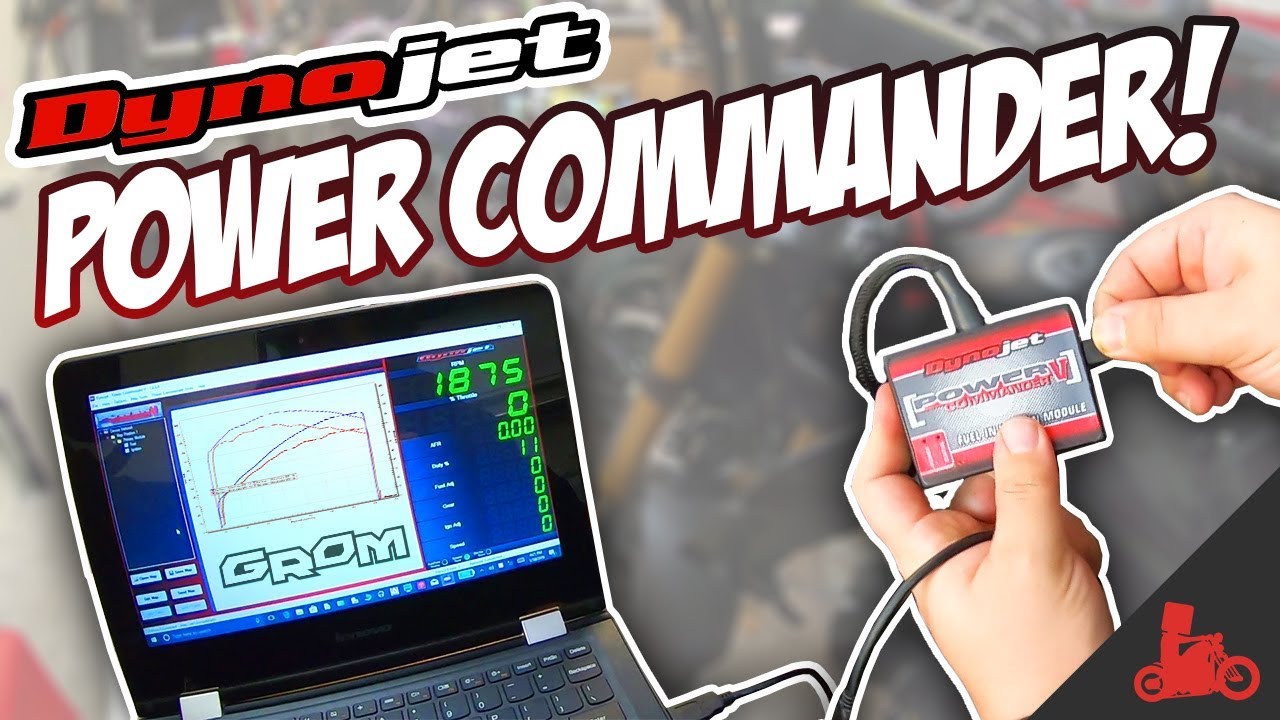 Honda Grom Dynojet Power Commander Install! (PCV)