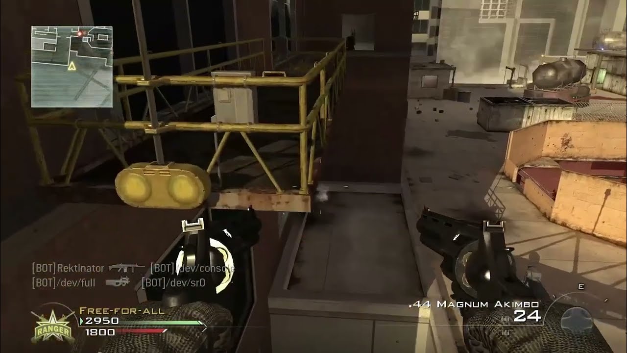 MW2 TRICKSHOTS VS BOTS
