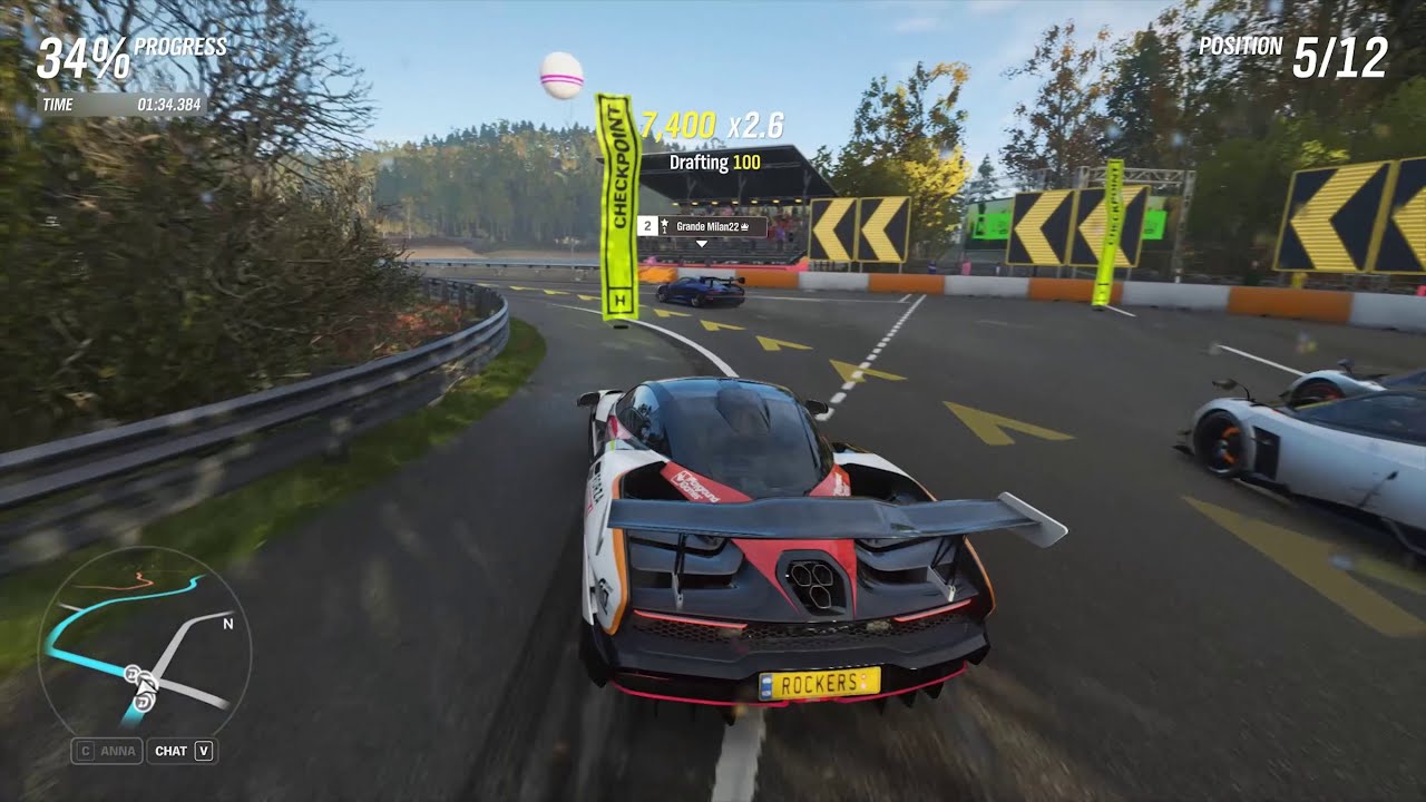 Forza Horizon 4 The Colossus (UNBEATABLE DIFFICULTY!!!) in McLaren Senna