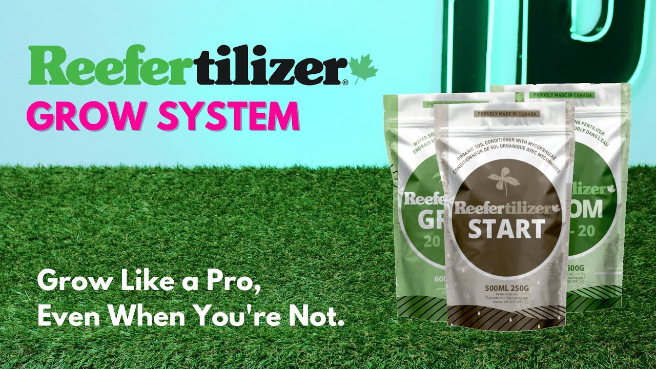 Reefertilizer Nutrient Trio - All-in-One Cannabis Nutrient Grow Kit for Indoor and Outdoor Plants