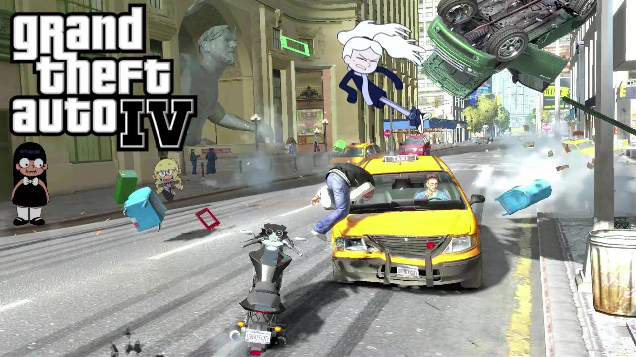 GTA IV - Crashes, Bailouts, Ragdolls & Fails Compilation #40 [1080p]